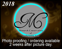 Monarch Conservatory of Performing Arts 2018 Studio Photos